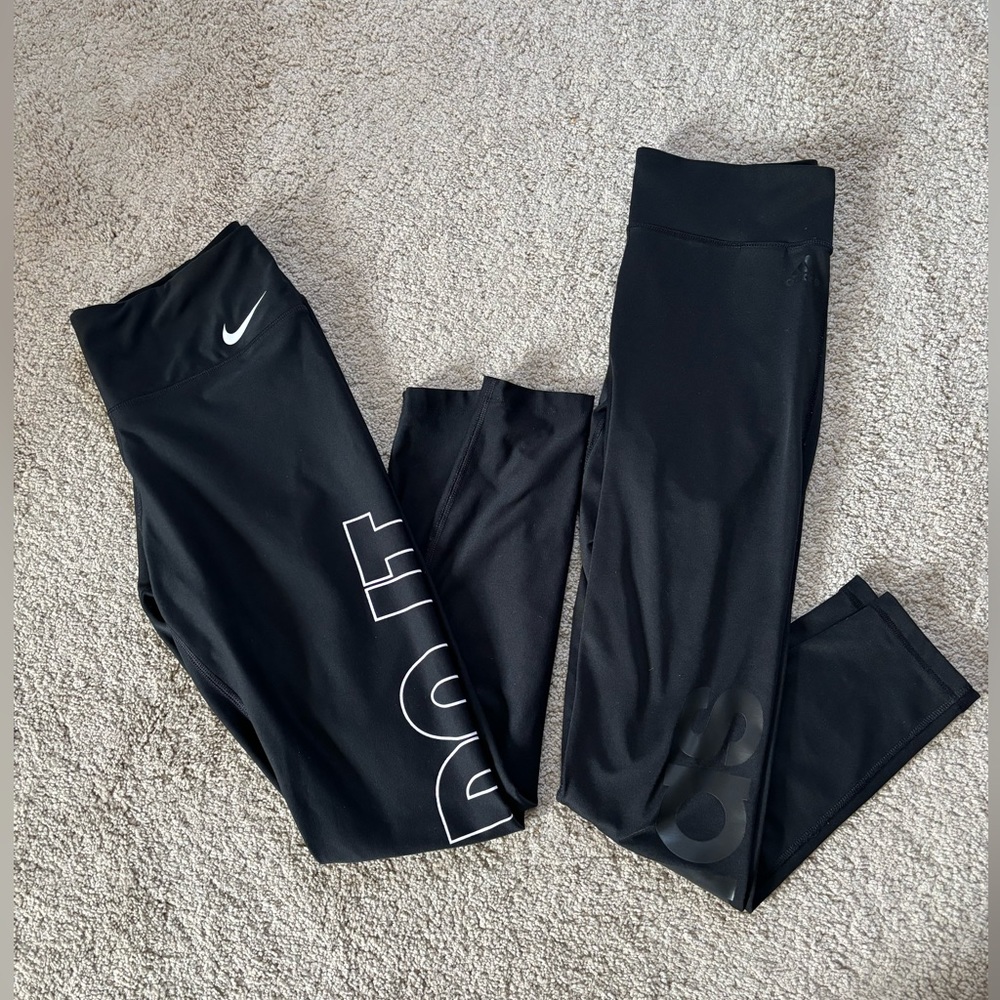 Adidas AND Nike leggings